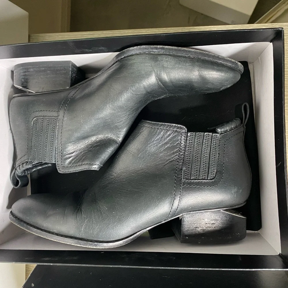 Alexander Wang Booties taking to trash soon to declutter - Picture 6 of 8